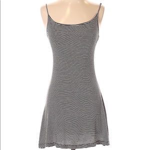 Brandy striped skater dress